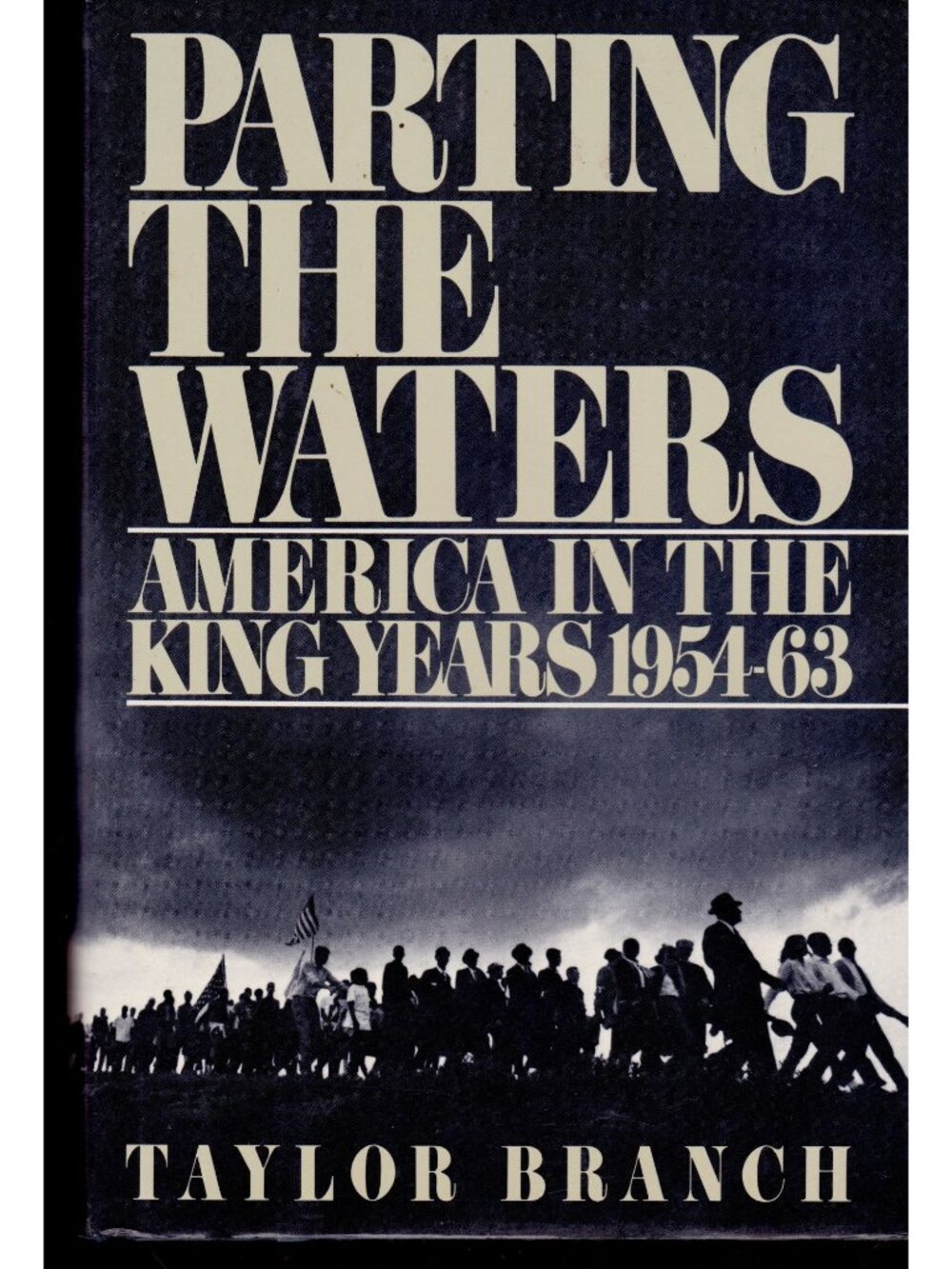 Parting the Waters Taylor Branch 1st Ed. & 1st Print, HC DJ Civil Rights 1065 pg